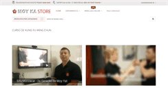Desktop Screenshot of cursodekungfu.com.br