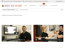 Tablet Screenshot of cursodekungfu.com.br